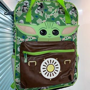 NWT Disney Baby Yoda backpack, lunch bag and pencil case